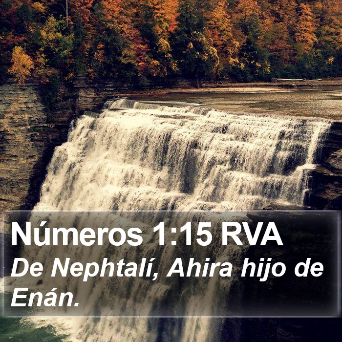 Números 1:15 RVA Bible Study