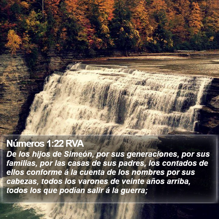 Números 1:22 RVA Bible Study