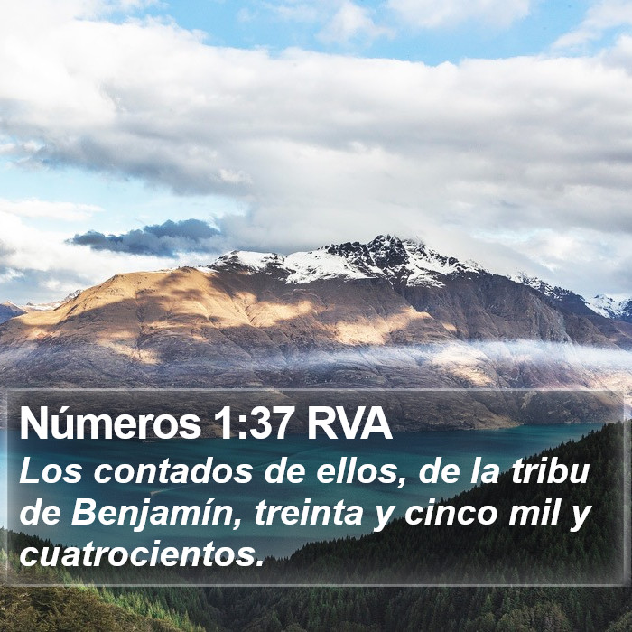 Números 1:37 RVA Bible Study