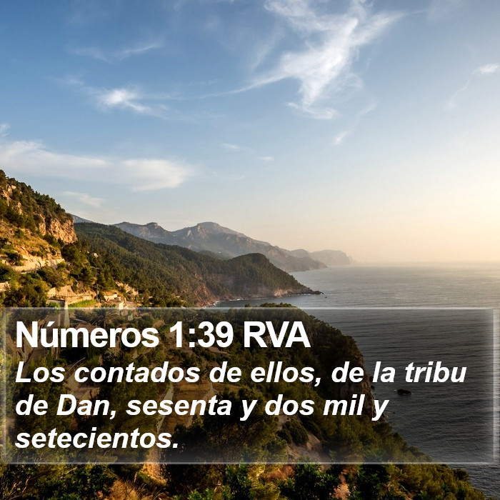 Números 1:39 RVA Bible Study