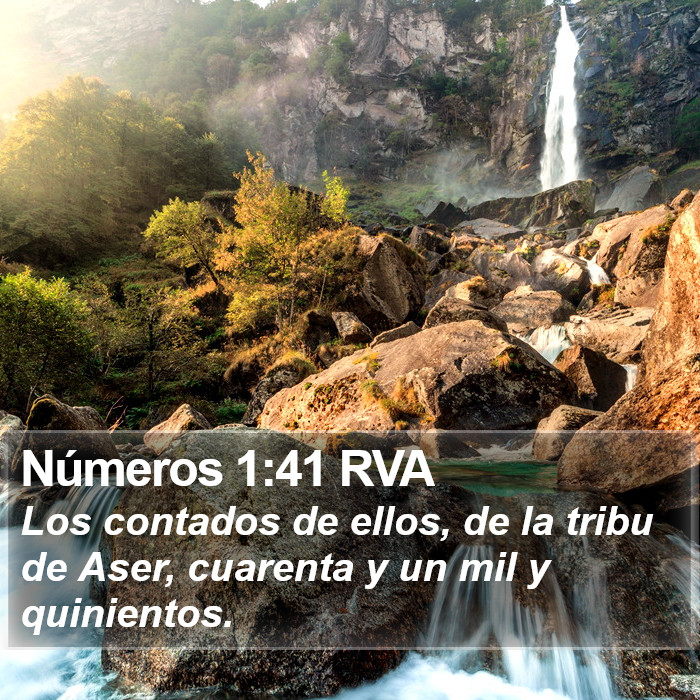 Números 1:41 RVA Bible Study