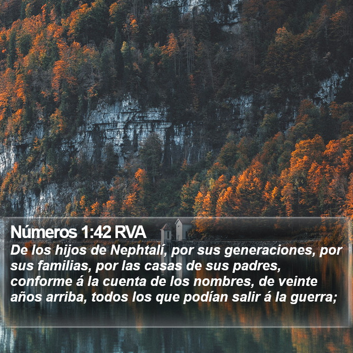 Números 1:42 RVA Bible Study