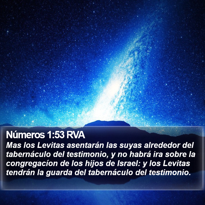 Números 1:53 RVA Bible Study