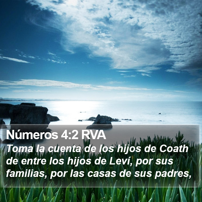 Números 4:2 RVA Bible Study