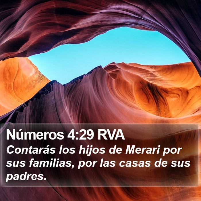 Números 4:29 RVA Bible Study