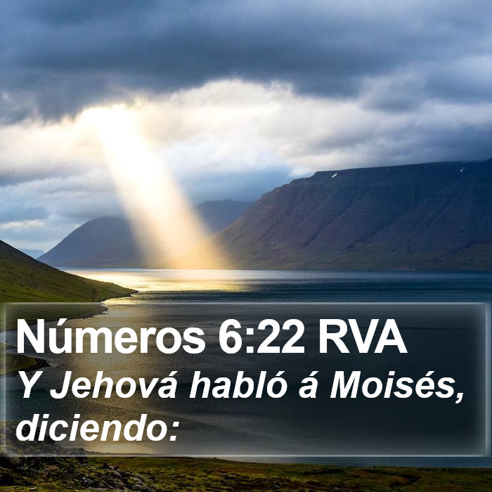 Números 6:22 RVA Bible Study