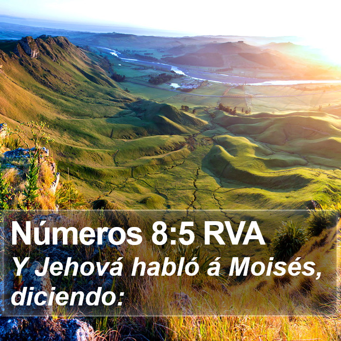 Números 8:5 RVA Bible Study