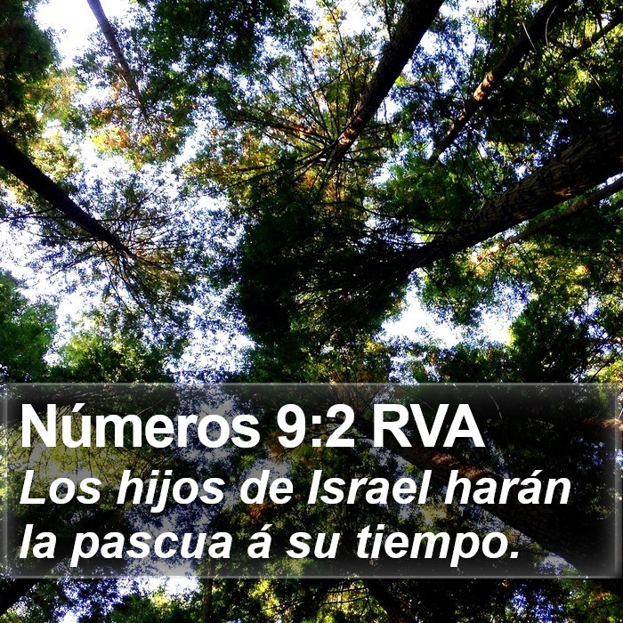 Números 9:2 RVA Bible Study