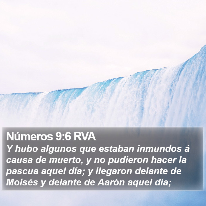 Números 9:6 RVA Bible Study