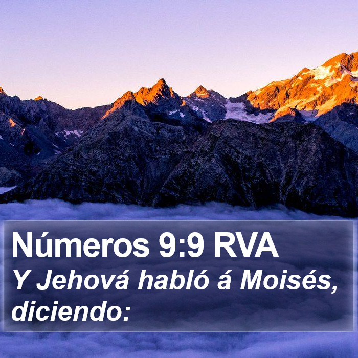 Números 9:9 RVA Bible Study