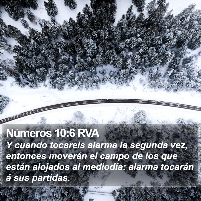 Números 10:6 RVA Bible Study