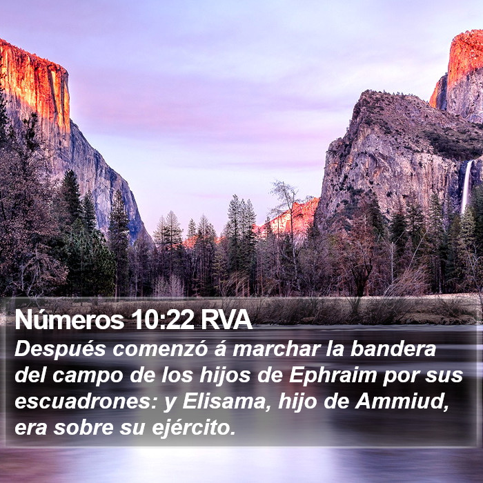 Números 10:22 RVA Bible Study