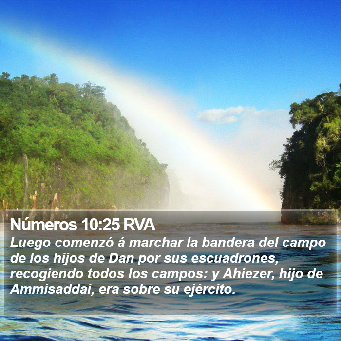 Números 10:25 RVA Bible Study