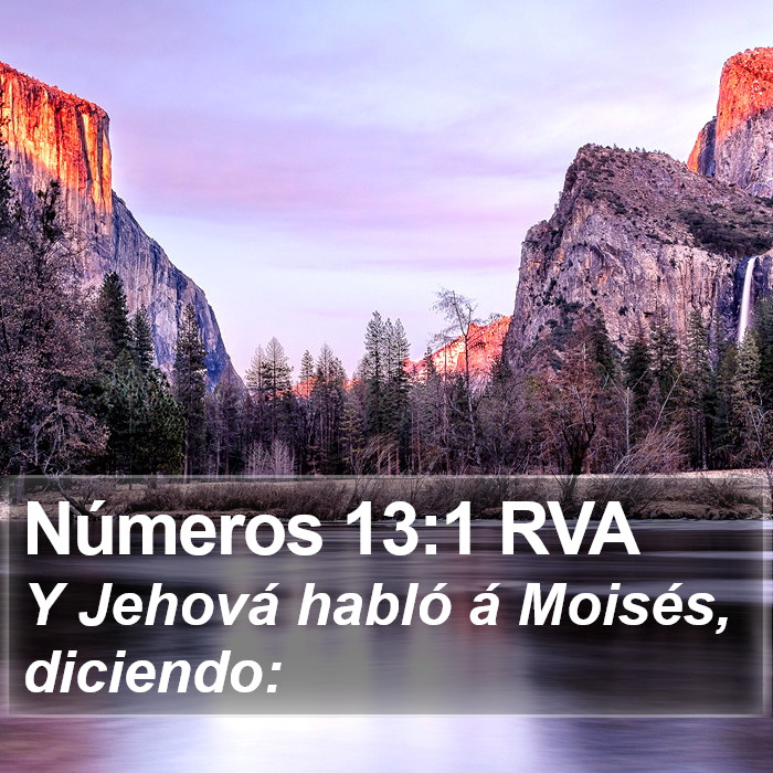 Números 13:1 RVA Bible Study