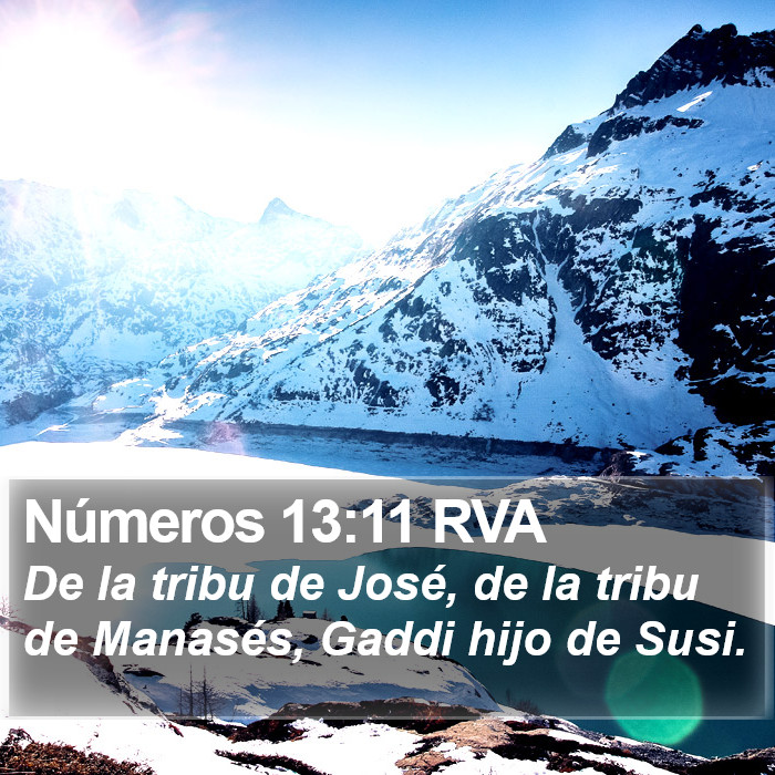 Números 13:11 RVA Bible Study