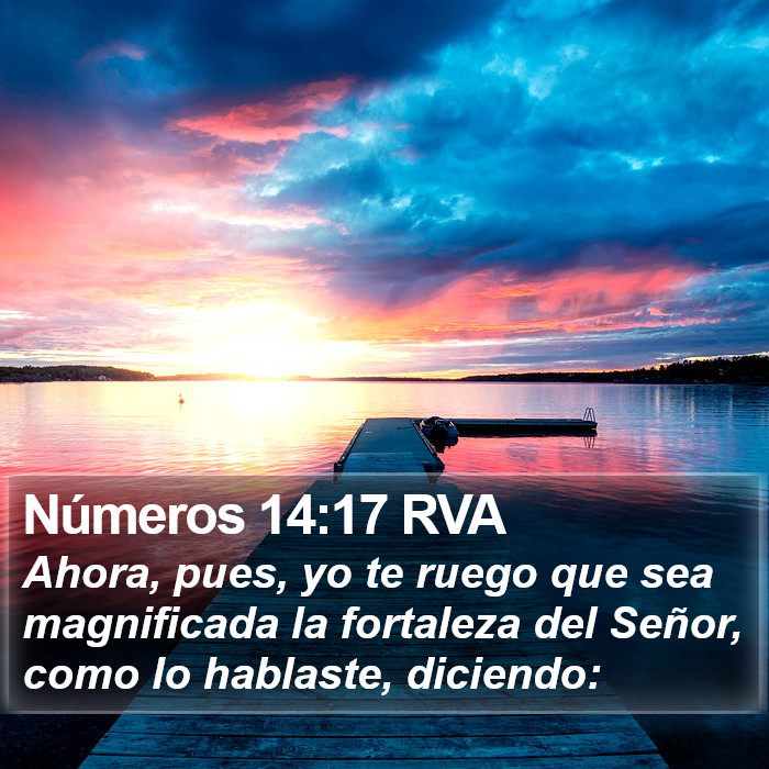 Números 14:17 RVA Bible Study