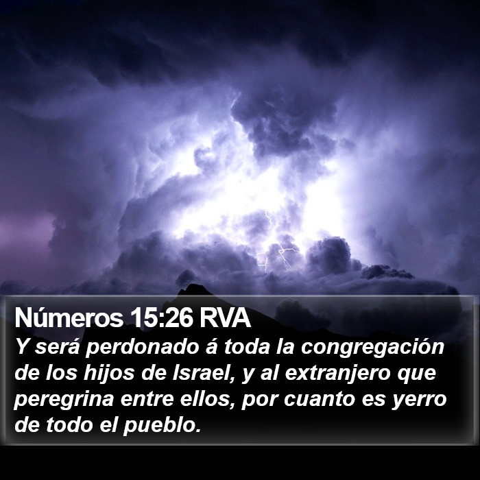 Números 15:26 RVA Bible Study