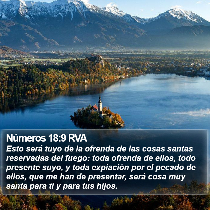 Números 18:9 RVA Bible Study