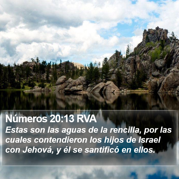 Números 20:13 RVA Bible Study