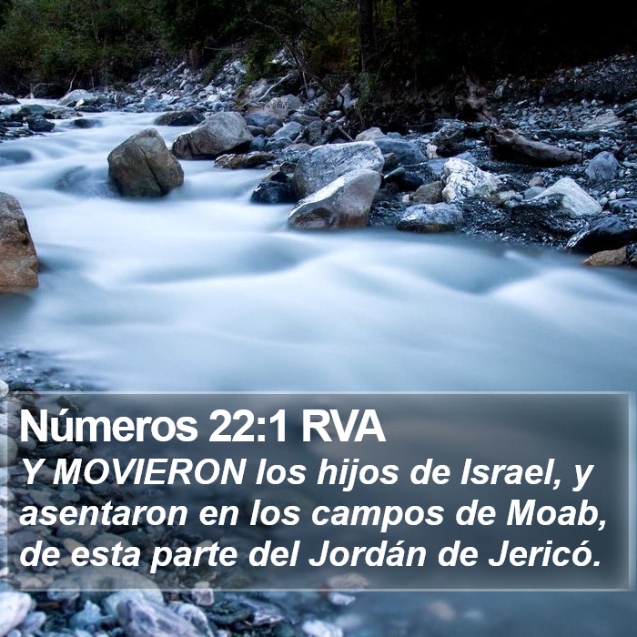 Números 22:1 RVA Bible Study