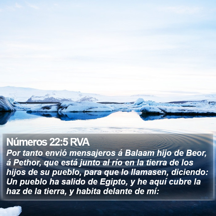 Números 22:5 RVA Bible Study