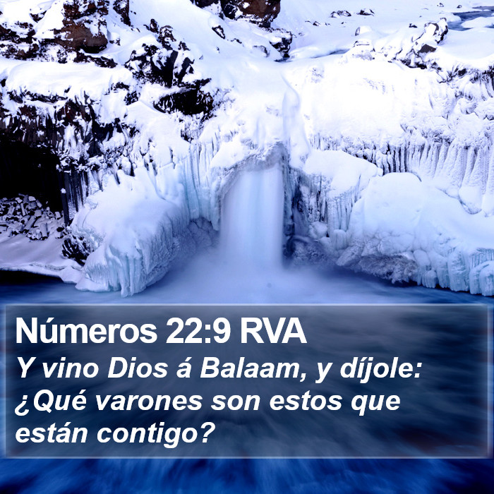 Números 22:9 RVA Bible Study