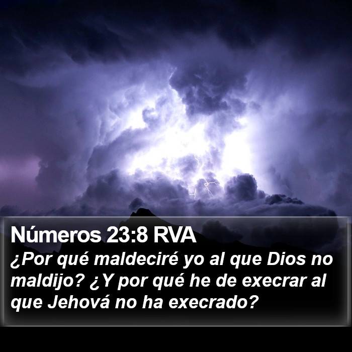 Números 23:8 RVA Bible Study