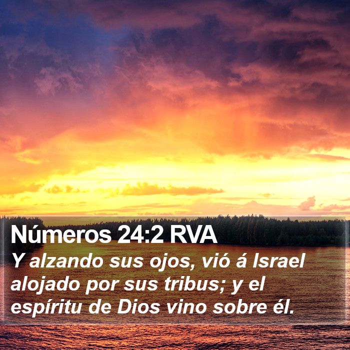 Números 24:2 RVA Bible Study