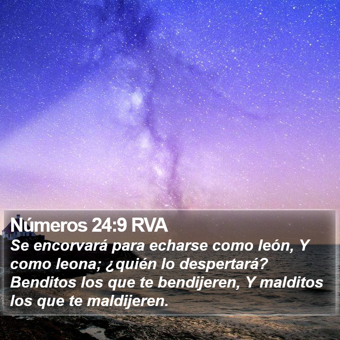 Números 24:9 RVA Bible Study