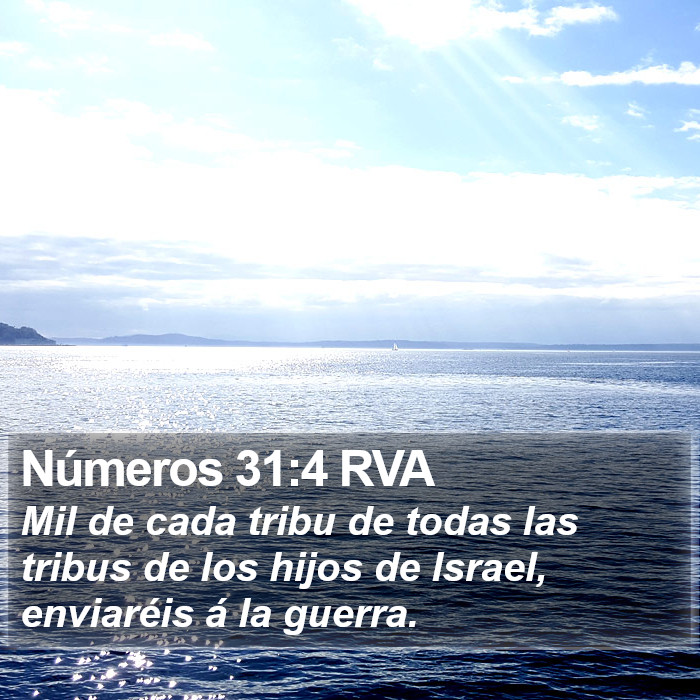 Números 31:4 RVA Bible Study