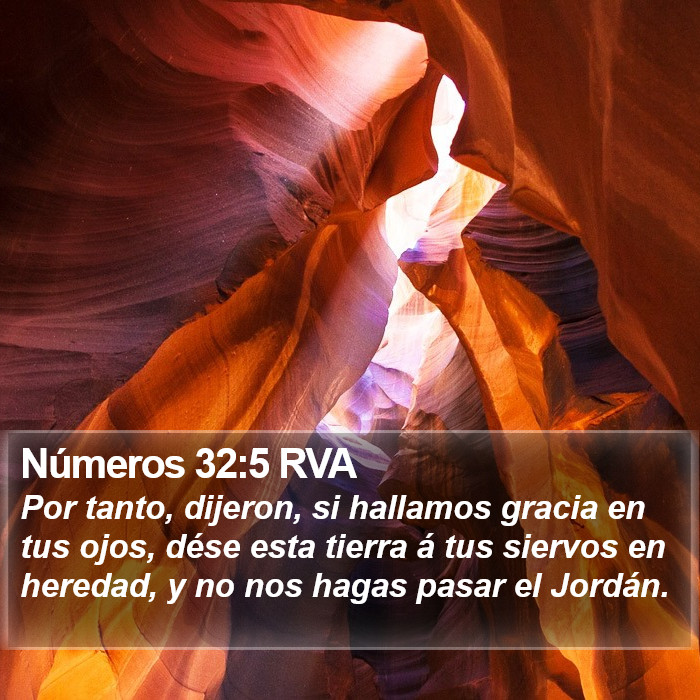 Números 32:5 RVA Bible Study