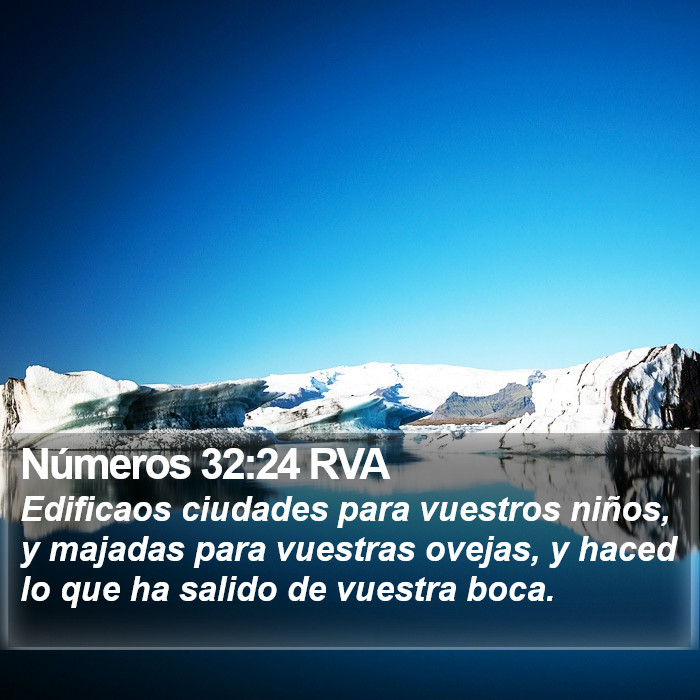 Números 32:24 RVA Bible Study