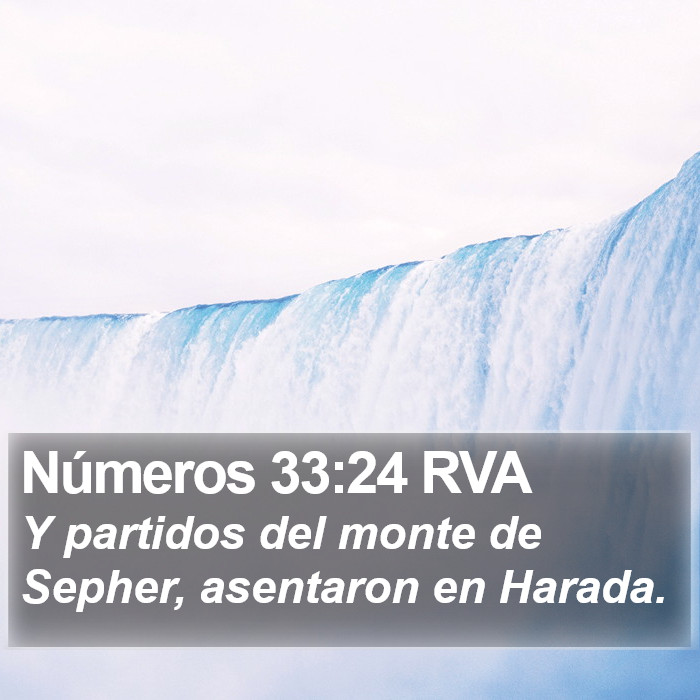 Números 33:24 RVA Bible Study