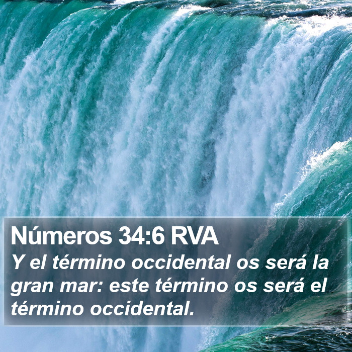 Números 34:6 RVA Bible Study