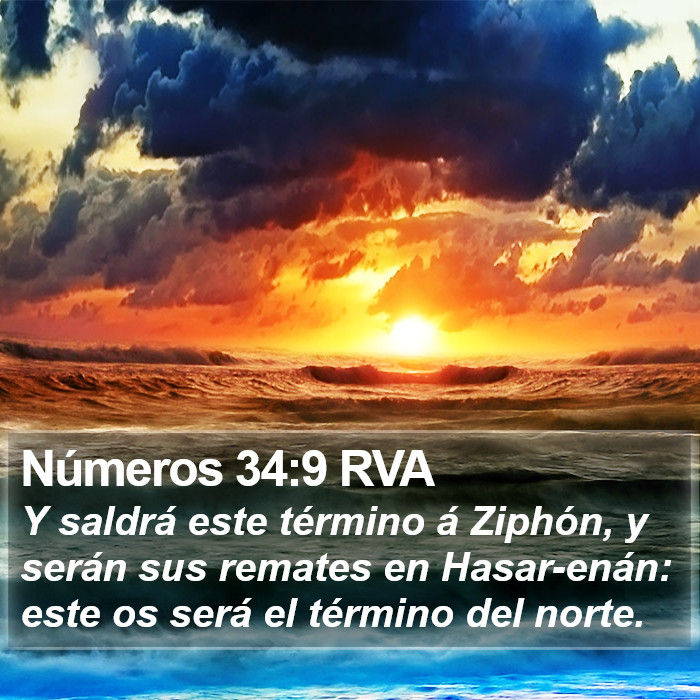 Números 34:9 RVA Bible Study