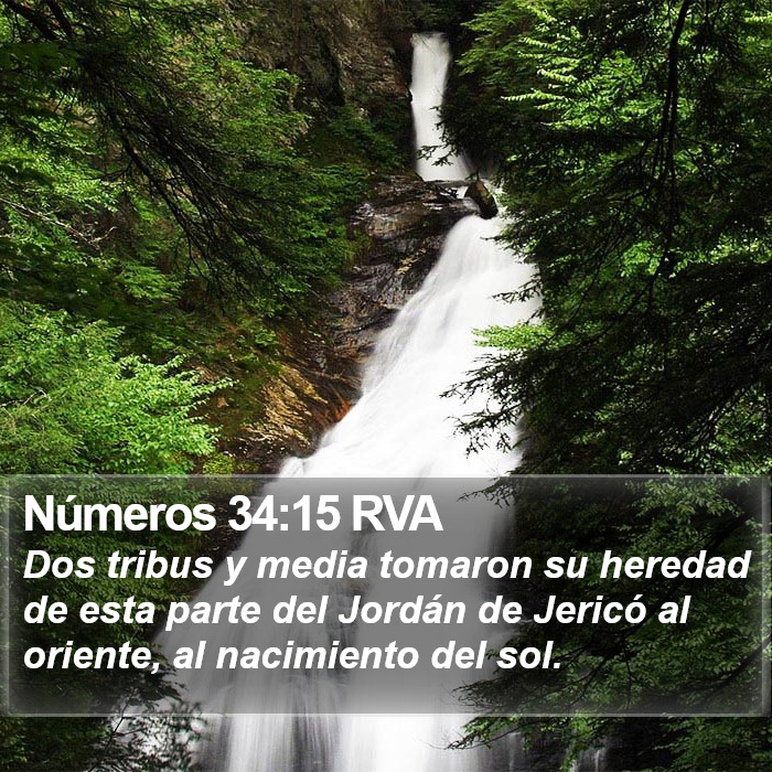 Números 34:15 RVA Bible Study