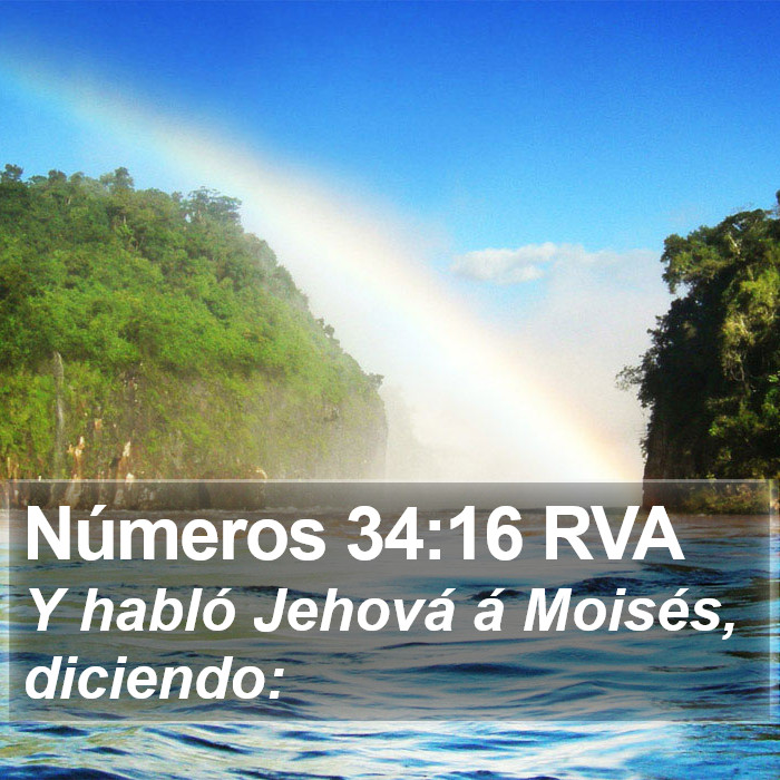 Números 34:16 RVA Bible Study