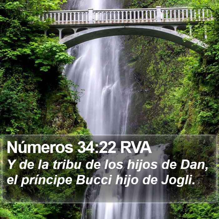 Números 34:22 RVA Bible Study