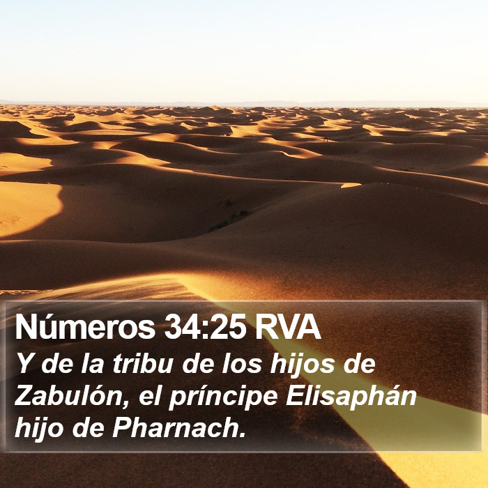 Números 34:25 RVA Bible Study