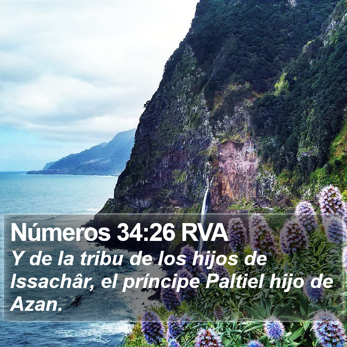 Números 34:26 RVA Bible Study