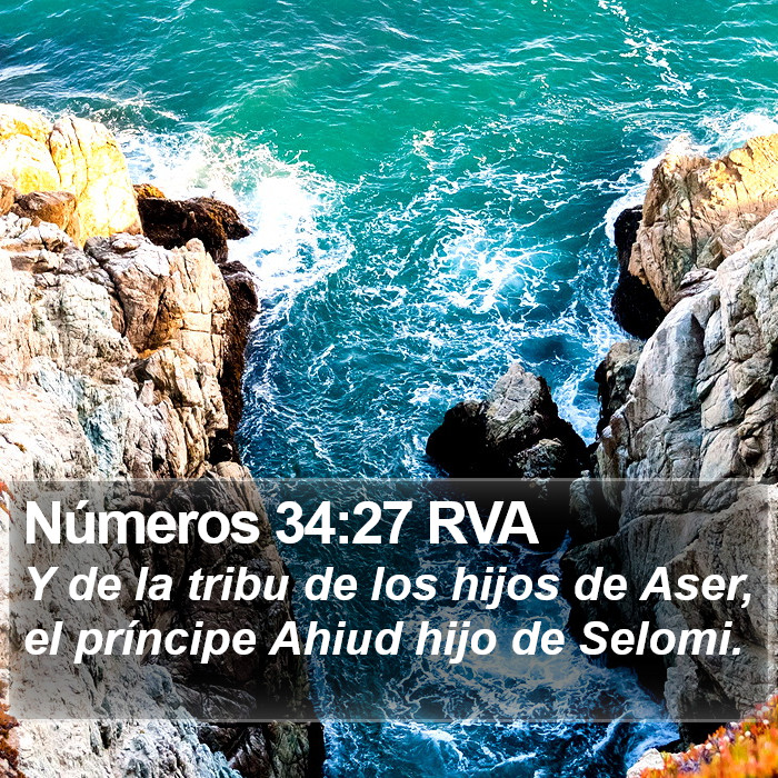 Números 34:27 RVA Bible Study