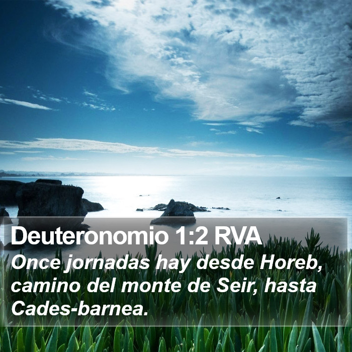 Deuteronomio 1:2 RVA Bible Study