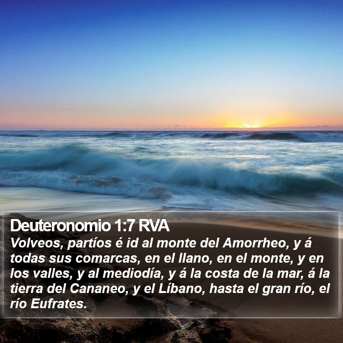 Deuteronomio 1:7 RVA Bible Study