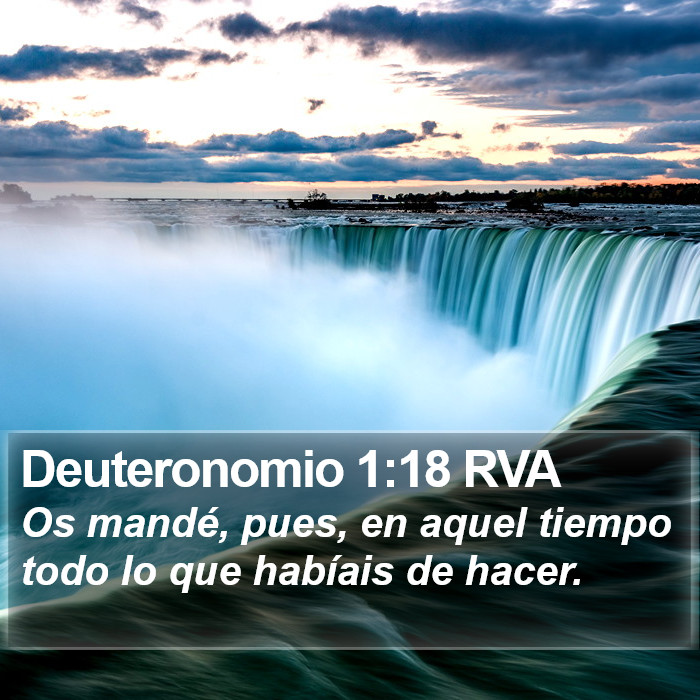 Deuteronomio 1:18 RVA Bible Study