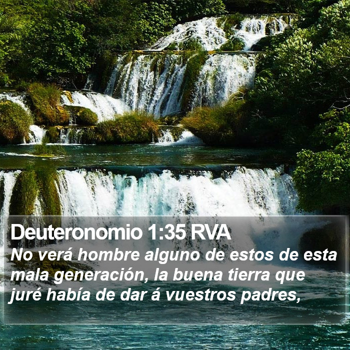 Deuteronomio 1:35 RVA Bible Study