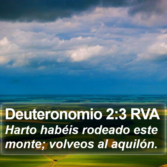 Deuteronomio 2:3 RVA Bible Study