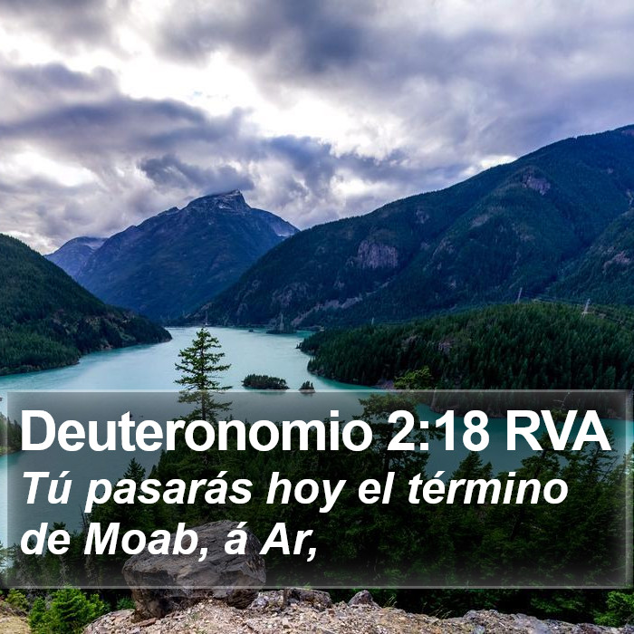 Deuteronomio 2:18 RVA Bible Study