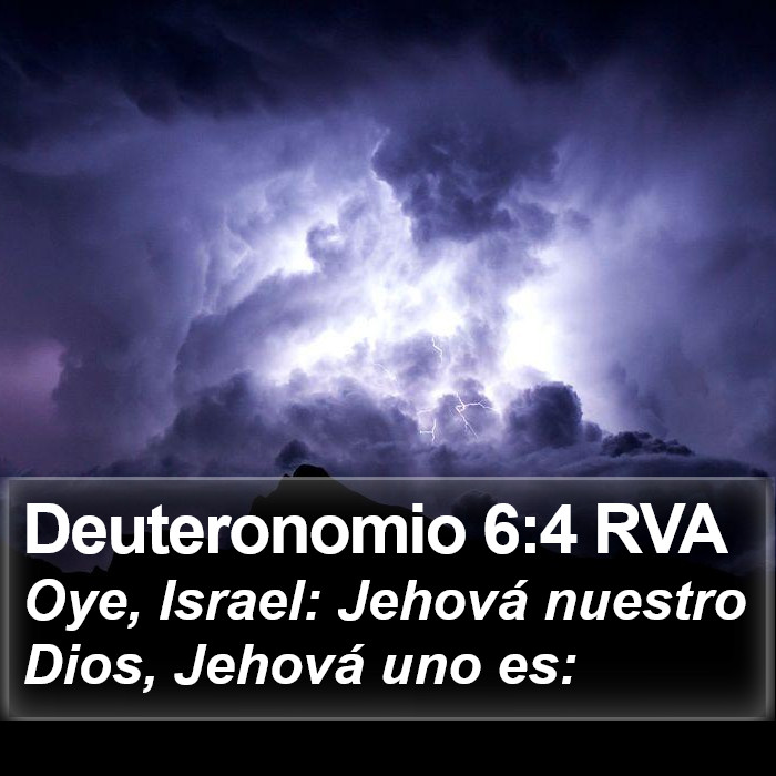 Deuteronomio 6:4 RVA Bible Study