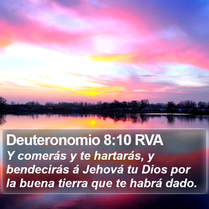 Deuteronomio 8:10 RVA Bible Study