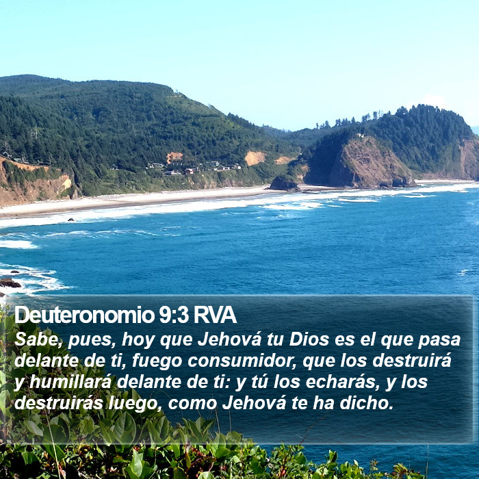 Deuteronomio 9:3 RVA Bible Study